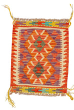 Carica l'immagine nel visualizzatore di Gallery, Original Hand Made Rustic Kilim / Afganistan Origin 55x44 CM (Galleriafarah1970) 
