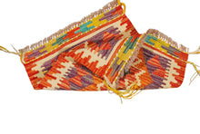 Carica l'immagine nel visualizzatore di Gallery, Original Hand Made Rustic Kilim / Afganistan Origin 55x44 CM (Galleriafarah1970) 
