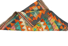 Carica l'immagine nel visualizzatore di Gallery, Original Hand Made Rustic Kilim / Afganistan Origin 53x51 CM (Galleriafarah1970) 
