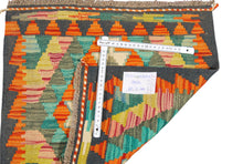 Carica l'immagine nel visualizzatore di Gallery, Original Hand Made Rustic Kilim / Afganistan Origin 53x51 CM (Galleriafarah1970) 
