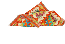 Lade das Bild in den Galerie-Viewer, Original Hand Made Rustic Kilim / Afganistan Origin 53x52 CM (Galleriafarah1970) 
