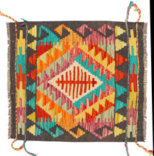Lade das Bild in den Galerie-Viewer, Original Hand Made Rustic Kilim / Afganistan Origin 55x50 CM (Galleriafarah1970) 
