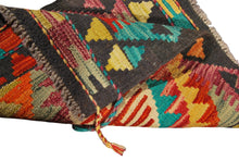Lade das Bild in den Galerie-Viewer, Original Hand Made Rustic Kilim / Afganistan Origin 55x50 CM (Galleriafarah1970) 
