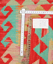 Lade das Bild in den Galerie-Viewer, Original Hand Made Rustic Kilim / Afganistan Origin 51x51 CM (Galleriafarah1970) 
