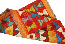 Lade das Bild in den Galerie-Viewer, Original Hand Made Rustic Kilim / Afganistan Origin 50x50 CM (Galleriafarah1970) 
