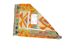 Lade das Bild in den Galerie-Viewer, Original Hand Made Rustic Kilim / Afganistan Origin 58x43 CM (Galleriafarah1970) 
