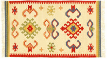 Carica l'immagine nel visualizzatore di Gallery, Kilim Autentico, Originale e Fatto a Mano Idea 150x90 CM 
