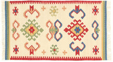 Carica l'immagine nel visualizzatore di Gallery, Kilim Autentico, Originale e Fatto a Mano Idea 150x90 CM 
