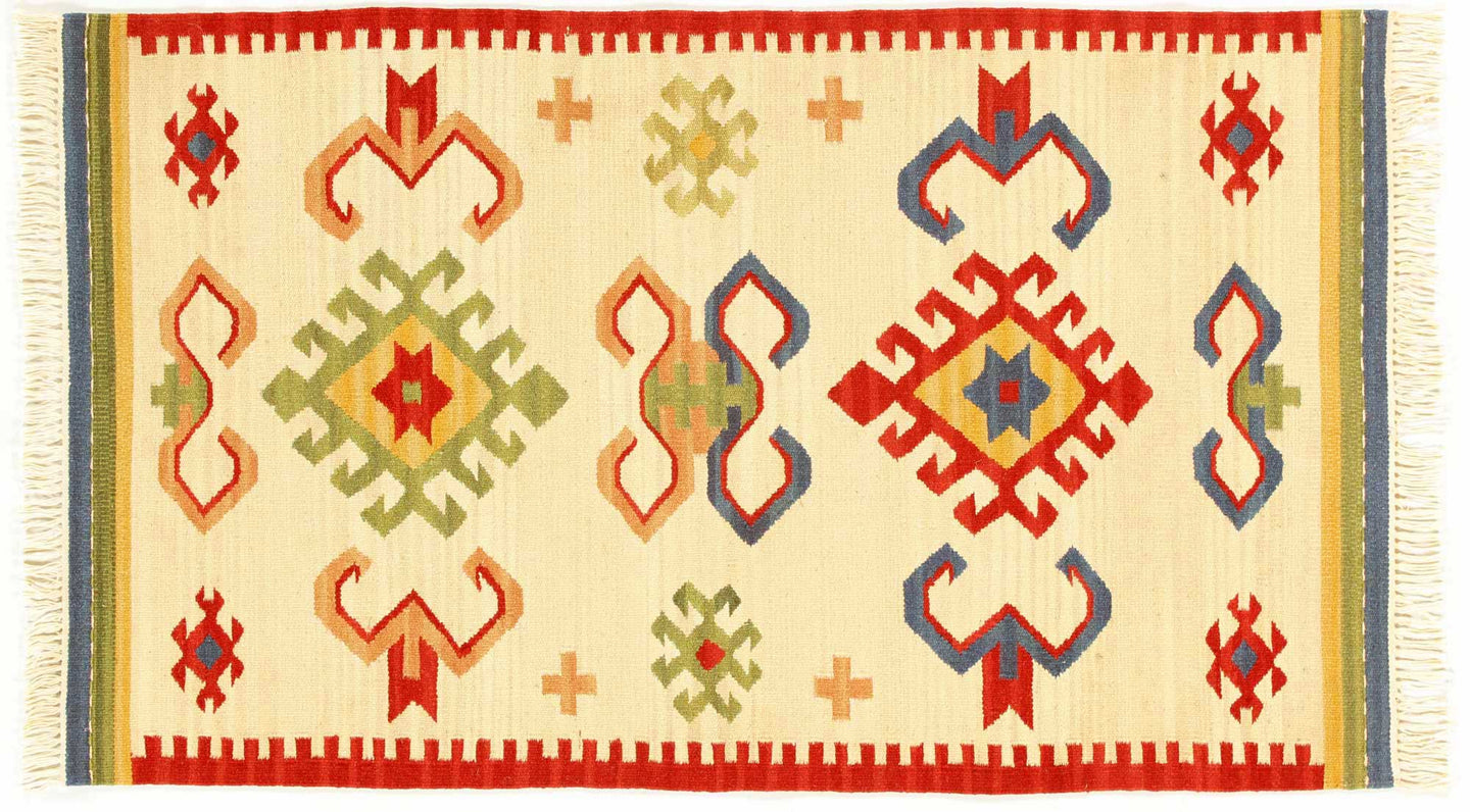 Kilim Autentico, Originale e Fatto a Mano Idea 150x90 CM 