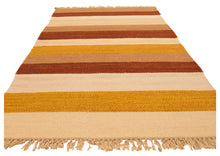 Carica l'immagine nel visualizzatore di Gallery, Original Hand Made Rustic Kilim india Origin 200x140 CM (Galleriafarah1970) 

