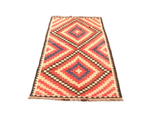 Carica l'immagine nel visualizzatore di Gallery, Originale Kilim / Afganistan 195x110 CM (Galleriafarah1970)
