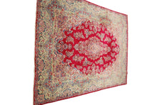 Carica l&#39;immagine nel visualizzatore di Gallery, Tappeto Originale annodato a mano Kirman CM 350x263 (Galleriafarah1970)
