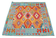 Load image into Gallery viewer, Original Hand Made Rustic Kilim / Afganistan Origin 150x150 CM (Galleriafarah1970) 
