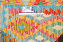 Carica l'immagine nel visualizzatore di Gallery, Original Hand Made Rustic Kilim / Afganistan Origin 158x144 CM (Galleriafarah1970) 
