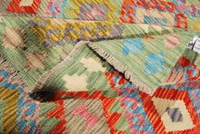 Carica l'immagine nel visualizzatore di Gallery, Original Hand Made Rustic Kilim / Afganistan Origin 154x151 CM (Galleriafarah1970) 
