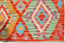 Lade das Bild in den Galerie-Viewer, Original Hand Made Rustic Kilim / Afganistan Origin 150x150 CM (Galleriafarah1970) 
