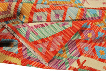 Lade das Bild in den Galerie-Viewer, Original Hand Made Rustic Kilim / Afganistan Origin 150x150 CM (Galleriafarah1970) 
