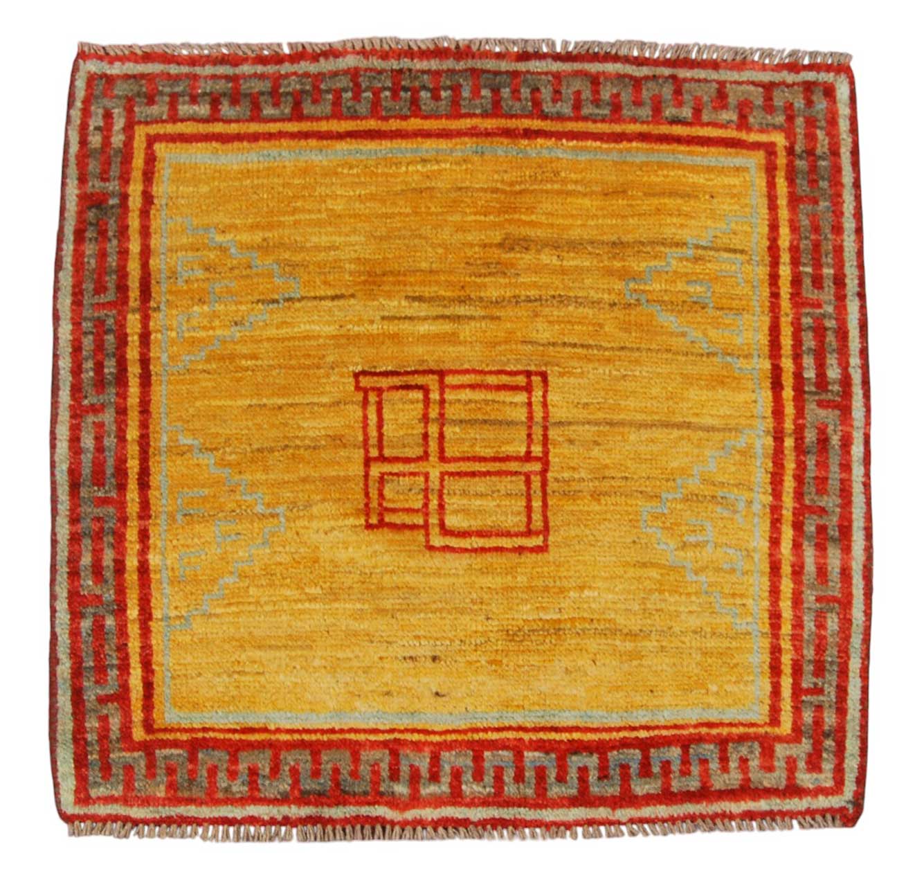 Tappeto TAIMANY Original Wool Rug Carpet 78x78 CM (Galleriafarah1970)