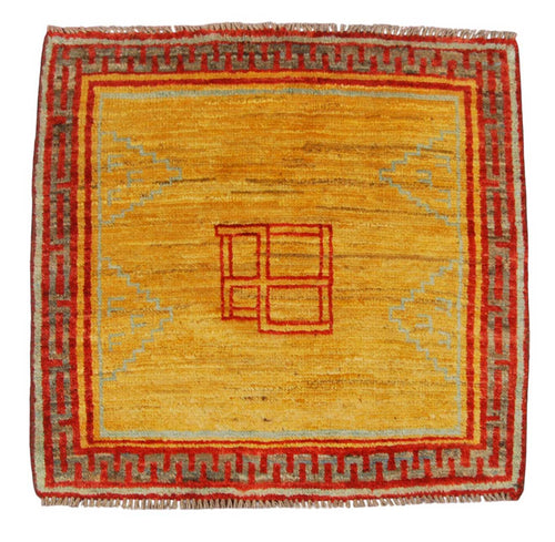 Tappeto TAIMANY Original Wool Rug Carpet 78x78 CM (Galleriafarah1970)