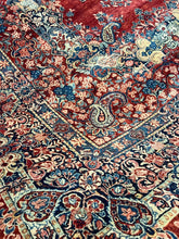 Carica l'immagine nel visualizzatore di Gallery, Tappeto Originale annodato a mano Sarok USA CM 460x310 (Galleriafarah1970)
