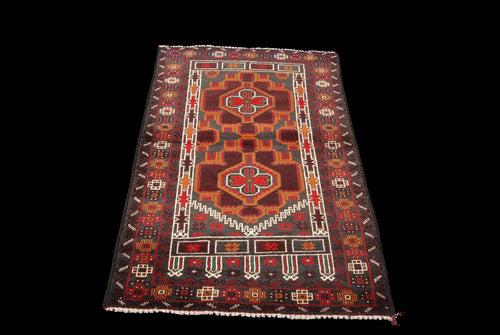 Original Authentic Hand Made Carpet Beluchi CM 145x80 (Galleriafarah1970)