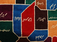 Lade das Bild in den Galerie-Viewer, Tappeto Annodato a Mano Beluchi 150x95 CM (Galleriafarah1970)

