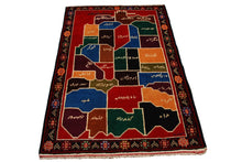 Carica l&#39;immagine nel visualizzatore di Gallery, Original Authentic Hand Made Carpet Beluchi CM 150x95 (Galleriafarah1970)
