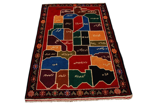 Tappeto Annodato a Mano Beluchi 150x95 CM (Galleriafarah1970)