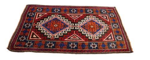 Original Authentic Hand Made Carpet Beluchi CM 135x90 (Galleriafarah1970)