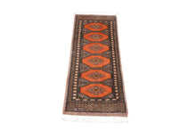 Carica l'immagine nel visualizzatore di Gallery, Tappeto Classico Kashmir Lana 127x46 CM (Galleriafarah1970)
