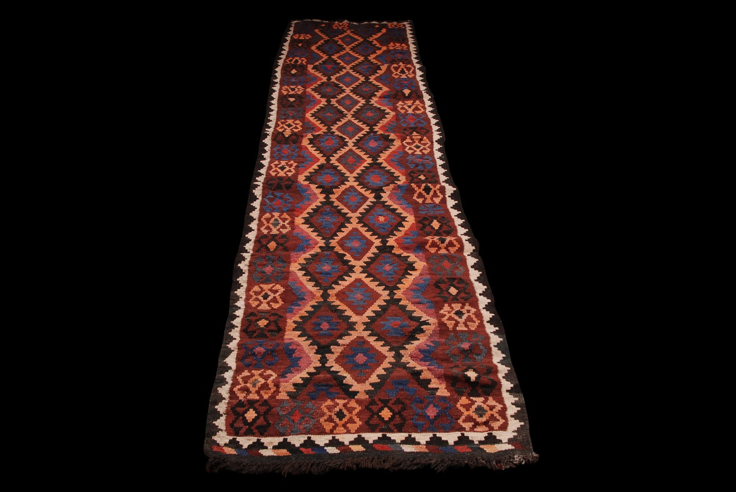 Original Hand Made Rustic Kilim / Afganistan Origin CM 356x74