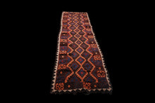 Carica l'immagine nel visualizzatore di Gallery, Original Hand Made Rustic Kilim / Afganistan Origin CM 356x74
