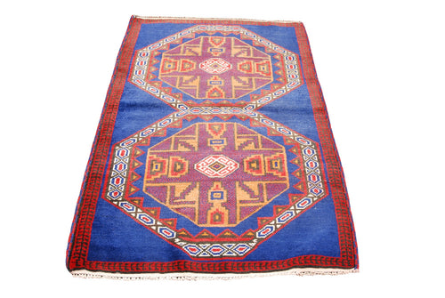 Original Authentic Hand Made Carpet Beluchi CM 135x87 (Galleriafarah1970)