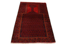 Carica l&#39;immagine nel visualizzatore di Gallery, Original Authentic Hand Made Carpet Beluchi CM 158x90 (Galleriafarah1970)
