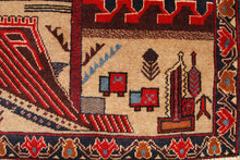 Carica l'immagine nel visualizzatore di Gallery, Original Authentic Hand Made Carpet Beluchi CM 140x90 (Galleriafarah1970)
