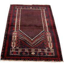 Carica l'immagine nel visualizzatore di Gallery, Original Authentic Hand Made Carpet Beluchi CM 135x90 (Galleriafarah1970)
