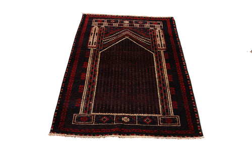 Original Authentic Hand Made Carpet Beluchi CM 135x90 (Galleriafarah1970)