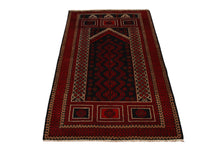 Carica l'immagine nel visualizzatore di Gallery, Original Authentic Hand Made Carpet Beluchi CM 147x87 (Galleriafarah1970)
