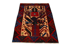 Carica l'immagine nel visualizzatore di Gallery, Original Authentic Hand Made Carpet Beluchi CM 145x95 (Galleriafarah1970)
