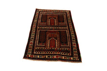 Carica l&#39;immagine nel visualizzatore di Gallery, Original Authentic Hand Made Carpet Beluchi CM 125x82 (Galleriafarah1970)
