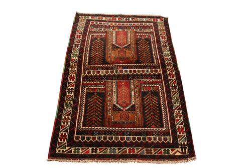 Original Authentic Hand Made Carpet Beluchi CM 125x82 (Galleriafarah1970)
