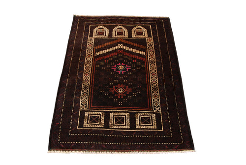 Original Authentic Hand Made Carpet Beluchi CM 125x82 (Galleriafarah1970)
