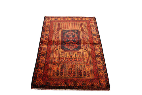 Original Authentic Hand Made Carpet Beluchi CM 135x80 (Galleriafarah1970)