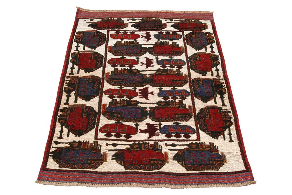Original Authentic Hand Made Carpet Beluchi CM 140x94 (Galleriafarah1970)