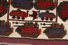 Carica l'immagine nel visualizzatore di Gallery, Original Authentic Hand Made Carpet Beluchi CM 140x94 (Galleriafarah1970)
