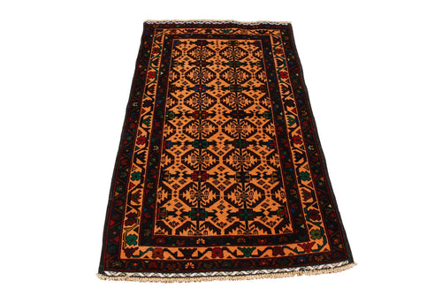 Original Authentic Hand Made Carpet Beluchi CM 143x76 (Galleriafarah1970)