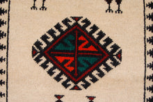 Carica l'immagine nel visualizzatore di Gallery, Original Authentic Hand Made Carpet Beluchi CM 160x87 (Galleriafarah1970)
