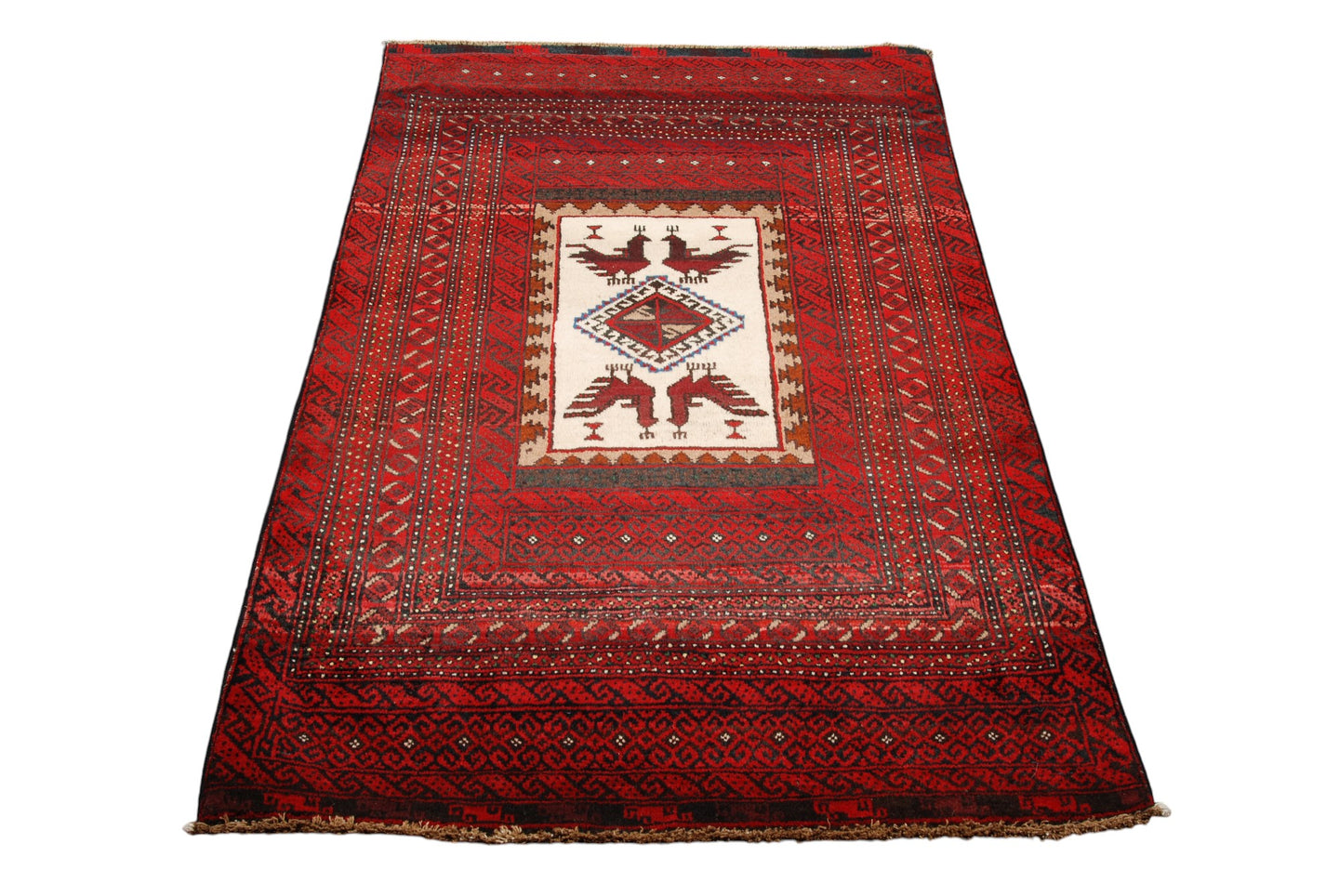 Original Authentic Hand Made Carpet Beluchi 180x100 CM (Galleriafarah1970)