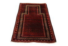 Lade das Bild in den Galerie-Viewer, Original Authentic Hand Made Carpet Beluchi 147x92 CM (Galleriafarah1970)
