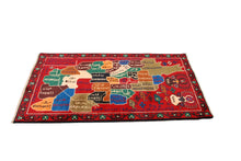 Lade das Bild in den Galerie-Viewer, Original Authentic Hand Made Carpet Beluchi 140x86 CM (Galleriafarah1970)
